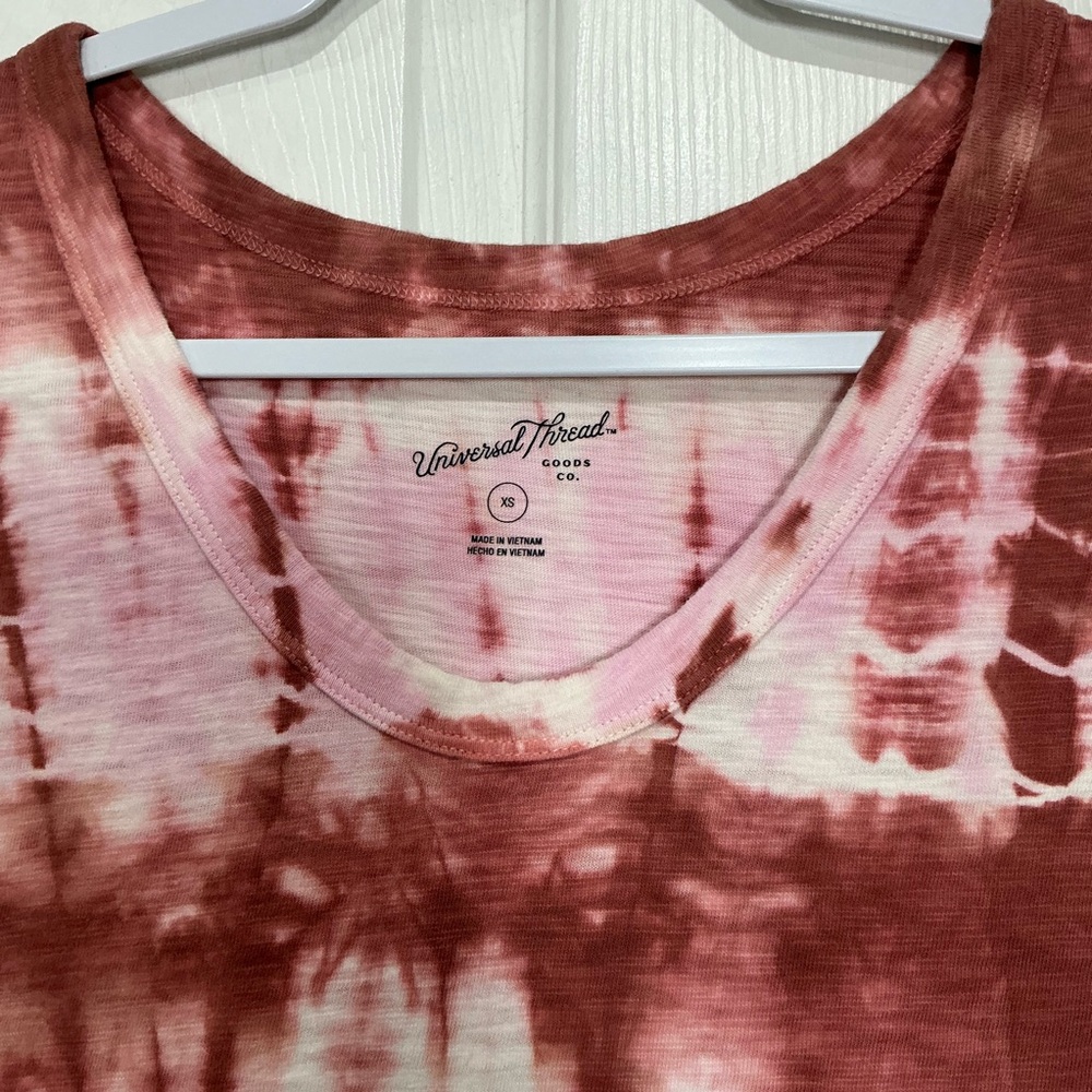 🩷 Universal Thread Sleeveless Tie Dye Maxi Dress - XS (00819) - Picture 2 of 6